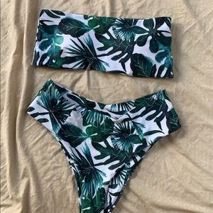 Tropical bikini set